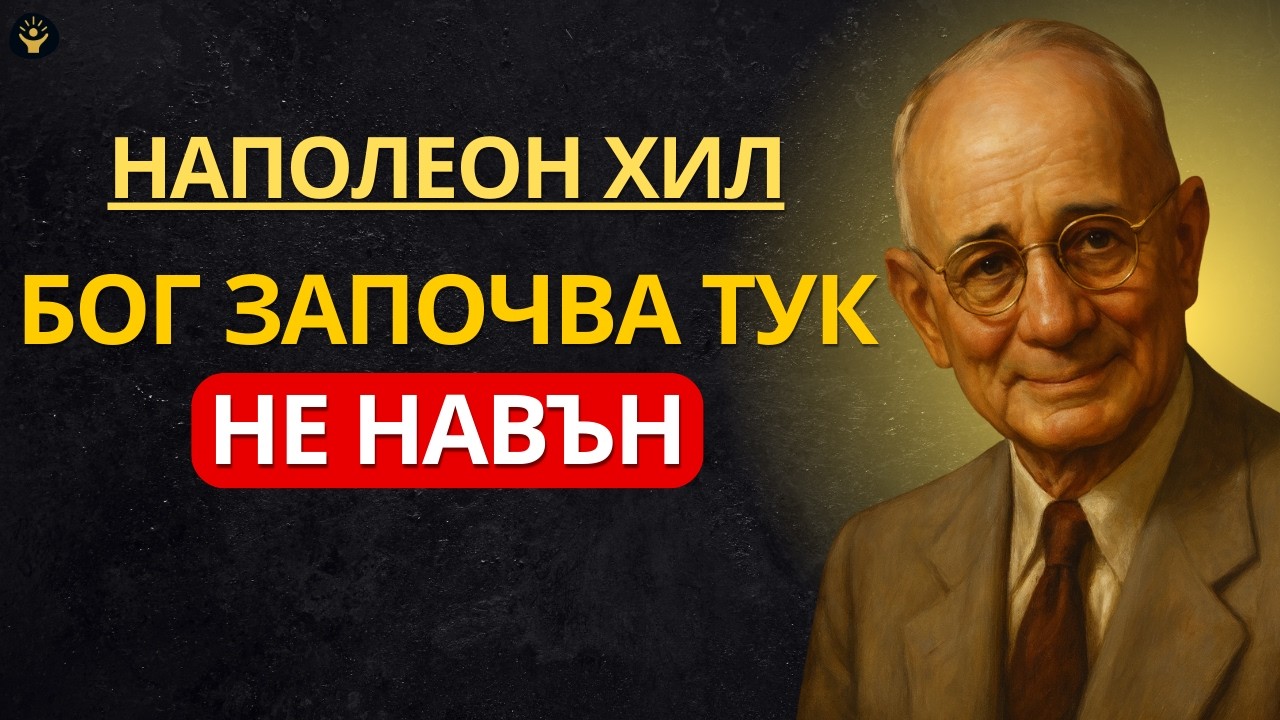 Бог не променя първо живота ти, а тихо променя ума ти | Наполеон Хил