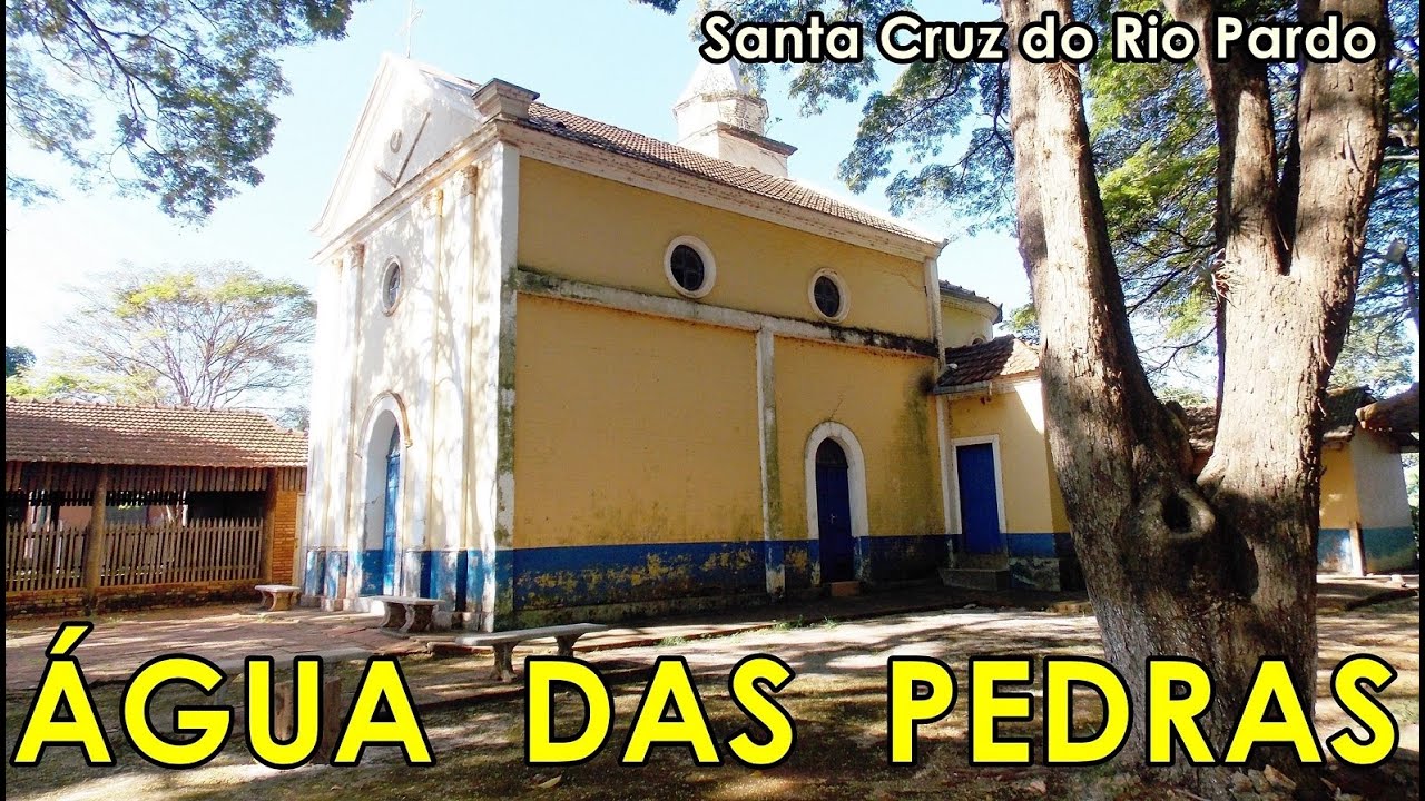 Antiga capela Rural da &Aacute;gua das Pedras no interior de S&atilde;o Paulo