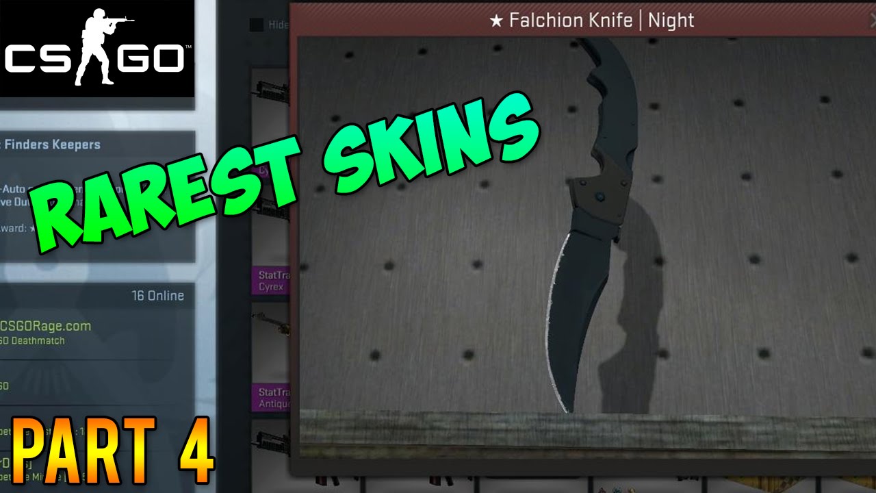 CS GO - Rarest Skins In Existence Part 4! Rare Knives & Skins for CSGO