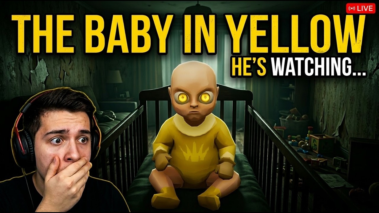 🔴LIVE The Baby in Yellow Live Gameplay | Short Live | Horror Game #shortslive #shortfeed