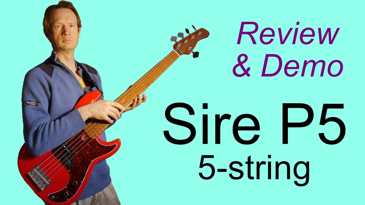 Sire Marcus Miller P5 5-string - Review and Demo