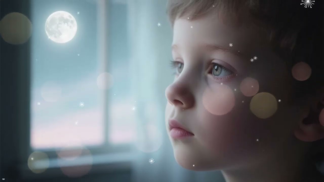 The Moon Is Watching 🌙 | Gentle Jazz Lullaby by Ada (Romania) | Soft Piano Bedtime Song