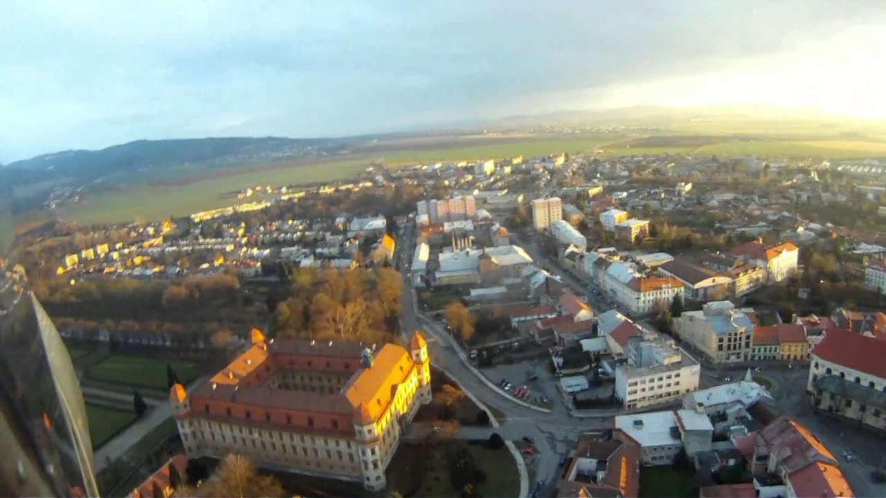 Holešov z ptačí perspektivy