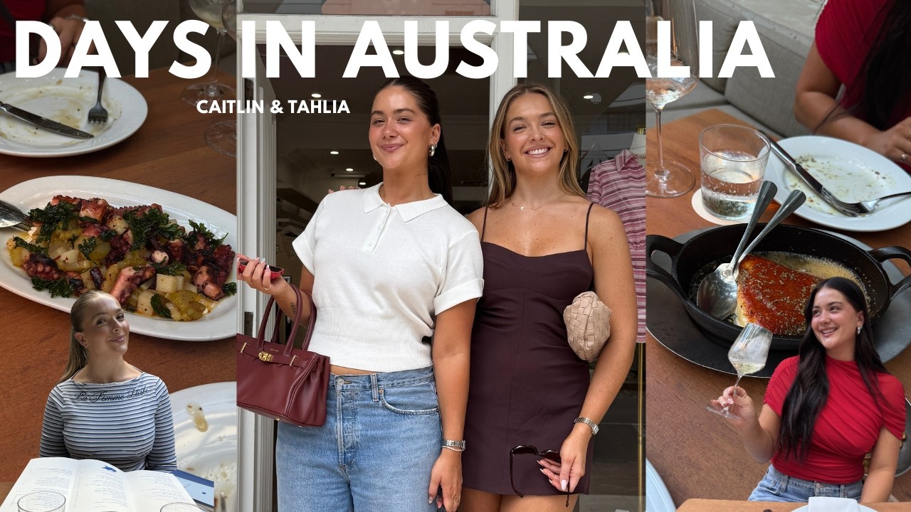 Australia Vlog: Luna Bronze event, last few days in Sydney + travel day back to NYC.