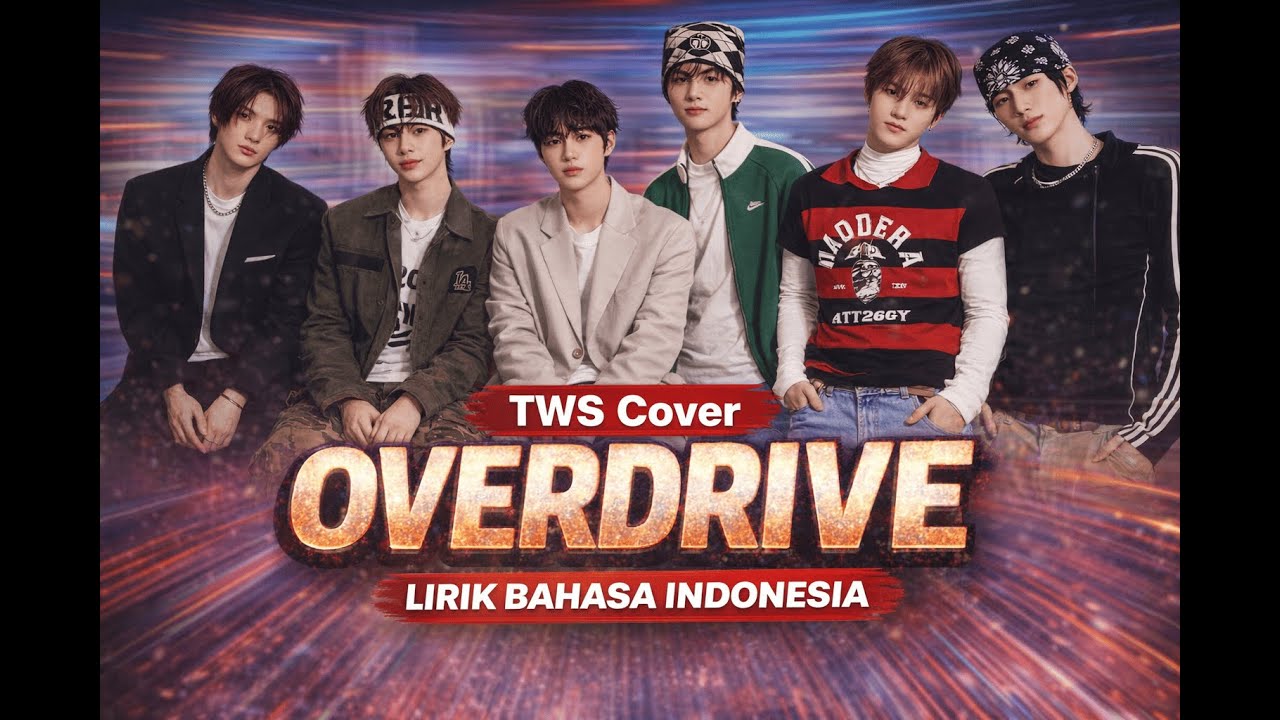 Overdrive - TWS Style (AI Original Song) | Lirik Indonesia