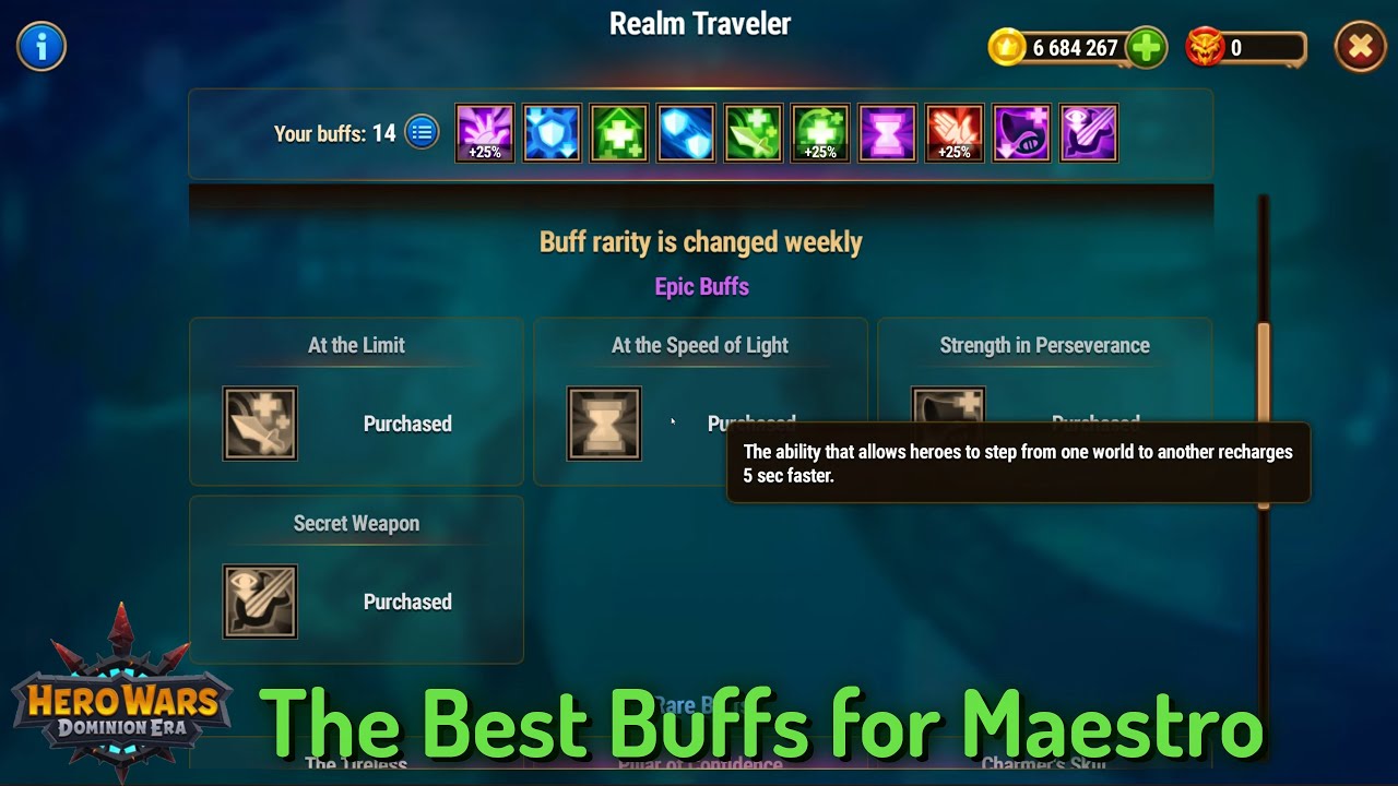 Why At the Speed of Light is One of the Best Buffs for Maestro &mdash; Hero Wars: Dominion Era