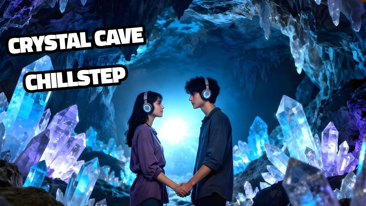 Crystal Caverns Drift: Chillstep Ambience with Ethereal Flute