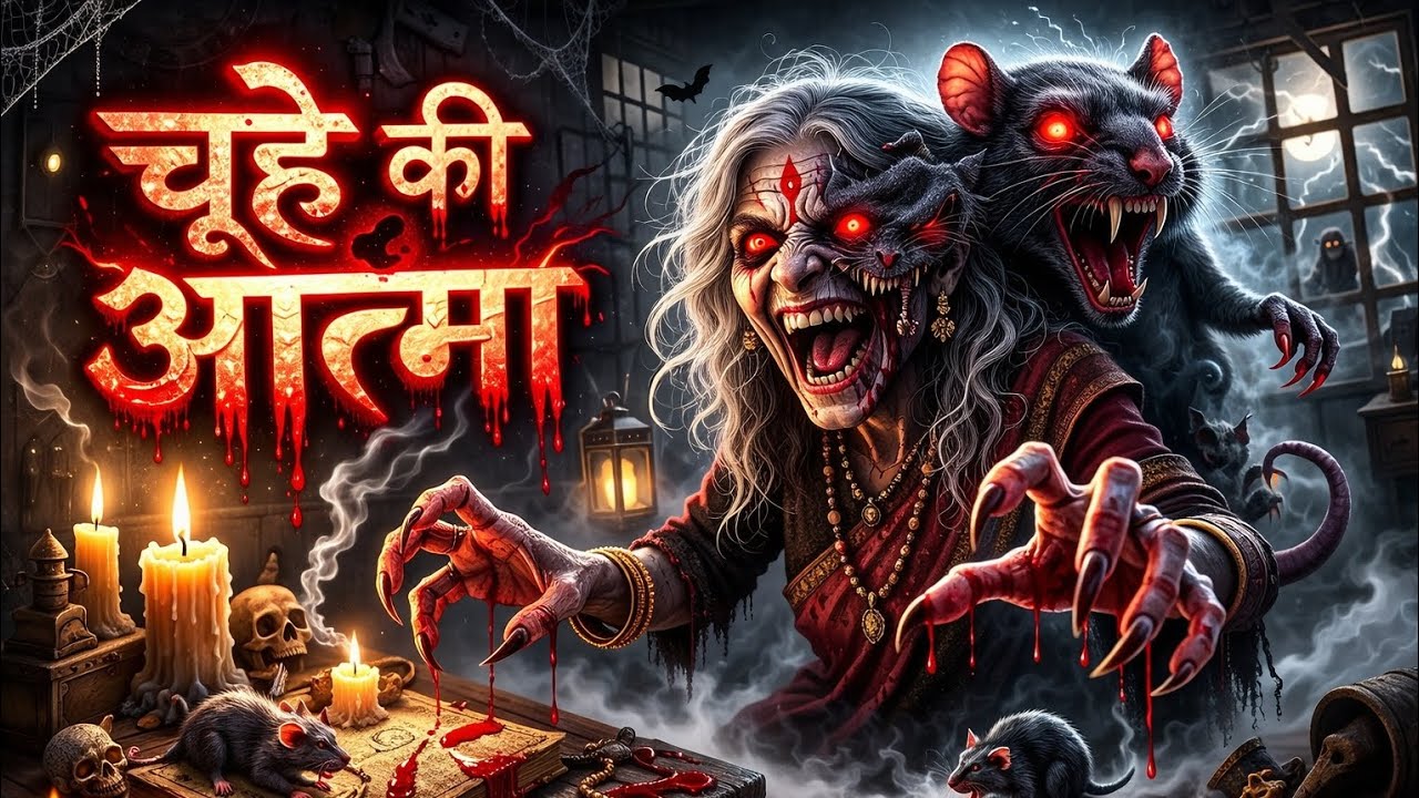चूहे की आत्मा 😱 | दादी के अंदर घुस गई डरावनी आत्मा | Horror Story Hindi note book harror 