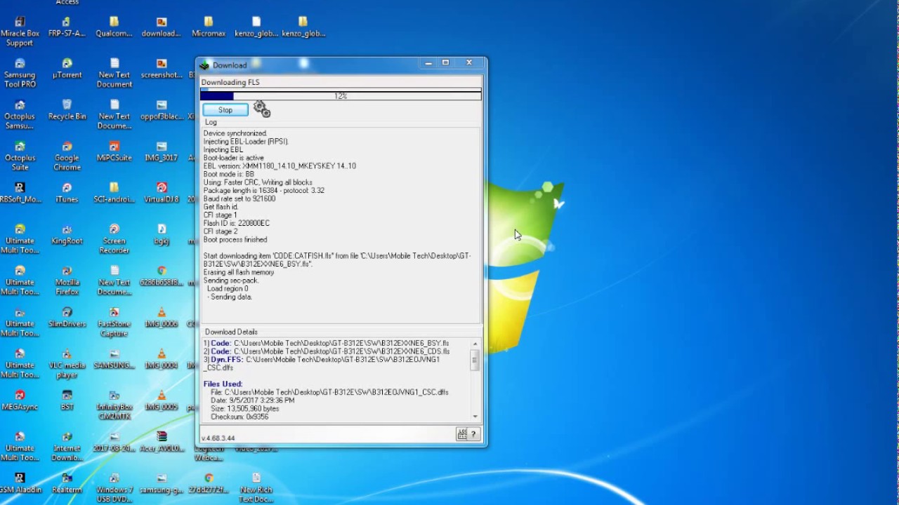 Samsung B312E Flashing  Done With Flash Tool With Out Any Box 1000%
