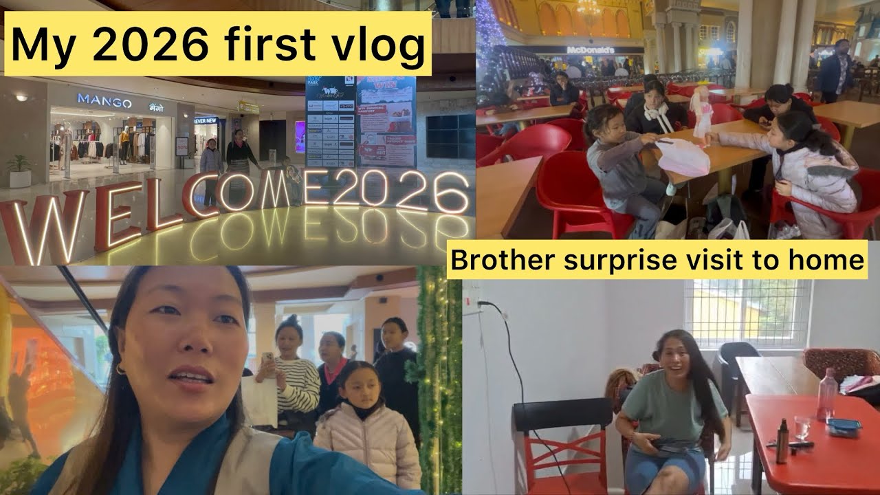 My 2026 first vlog||brother surprise visit to home||creating memories with daughter||Tibetanvlogger