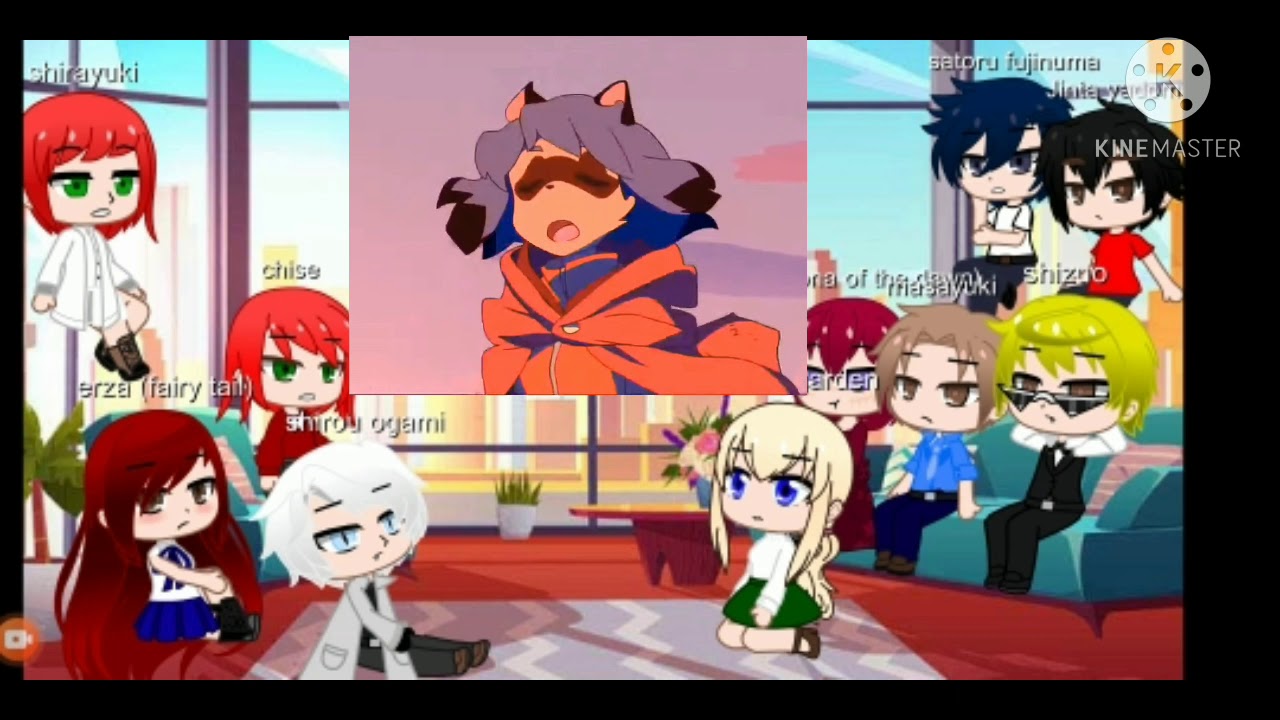 Anime protagonist react to amvs part 4