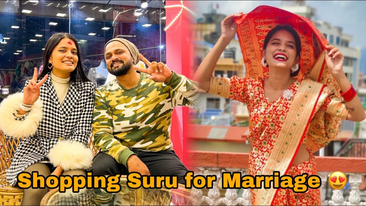 Finally Shopping Started for Marriage 😍