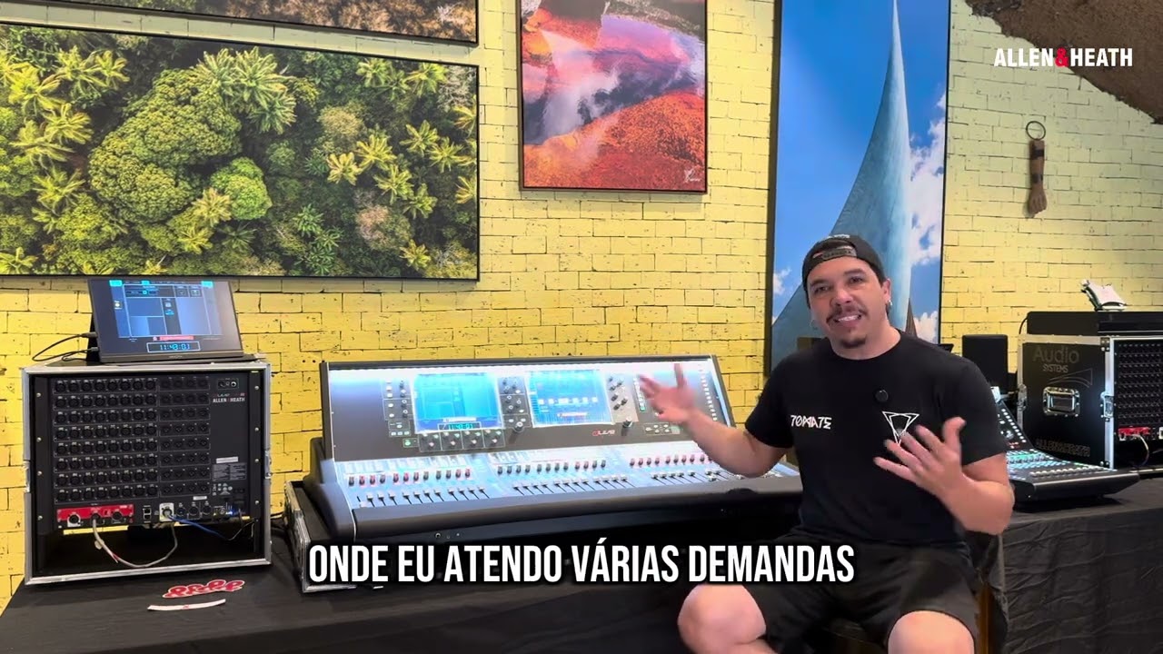 Carnaval 2025 - Neno Caldas - DLive Wing CDM64 Allen&Heath