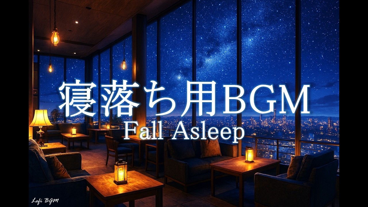 【30分・入眠特化】Deep Sleep Lofi Piano | On a Star‑Fallen Night