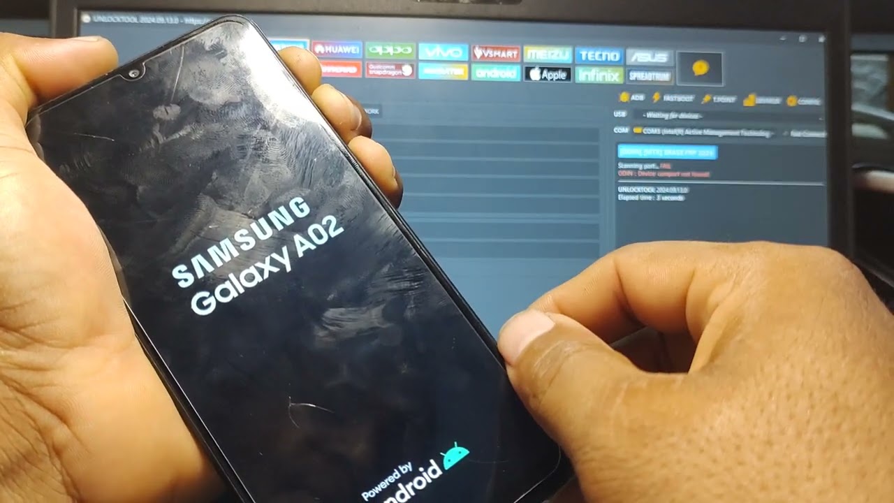 FRp Samsung A02 (A022F, A022M, A022G) Unlocktool