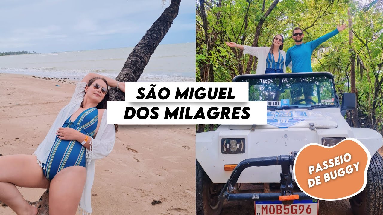 VLOG: ÚLTIMO DIA EM ALAGOAS- SÃO MIGUEL DOS MILAGRES + BUGGY- AEROPORTO!
