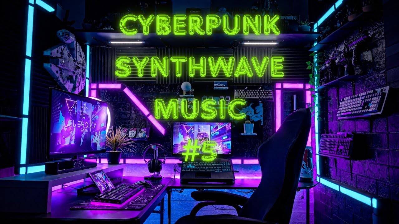 Deep Work Synthwave | No Distractions, Just Results