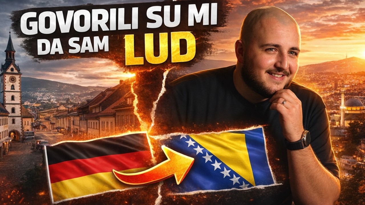 Vrlo ZANIMLJIVA priča mladića koji se doselio iz Njemačke u BiH