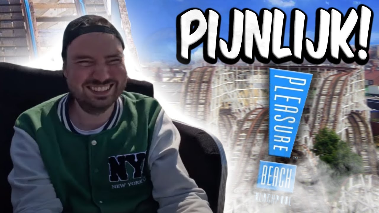 BLACKPOOL PLEASURE BEACH VLOG - VALHALLA IS OPEN! | PIJN LIJDEN IN GRAND NATIONAL & BIG ONE!?