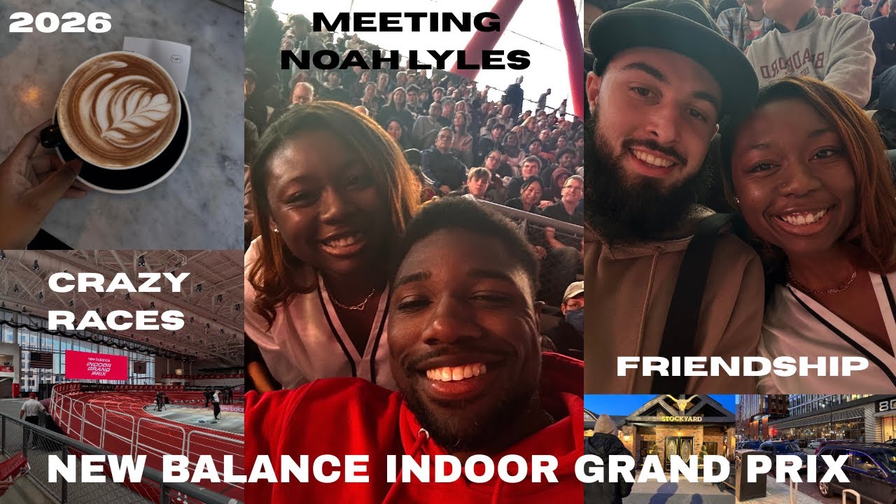 COME WITH US 🤍 New Balance Indoor Grand Prix 2026: Front row seats, Boston trip and crazy races.