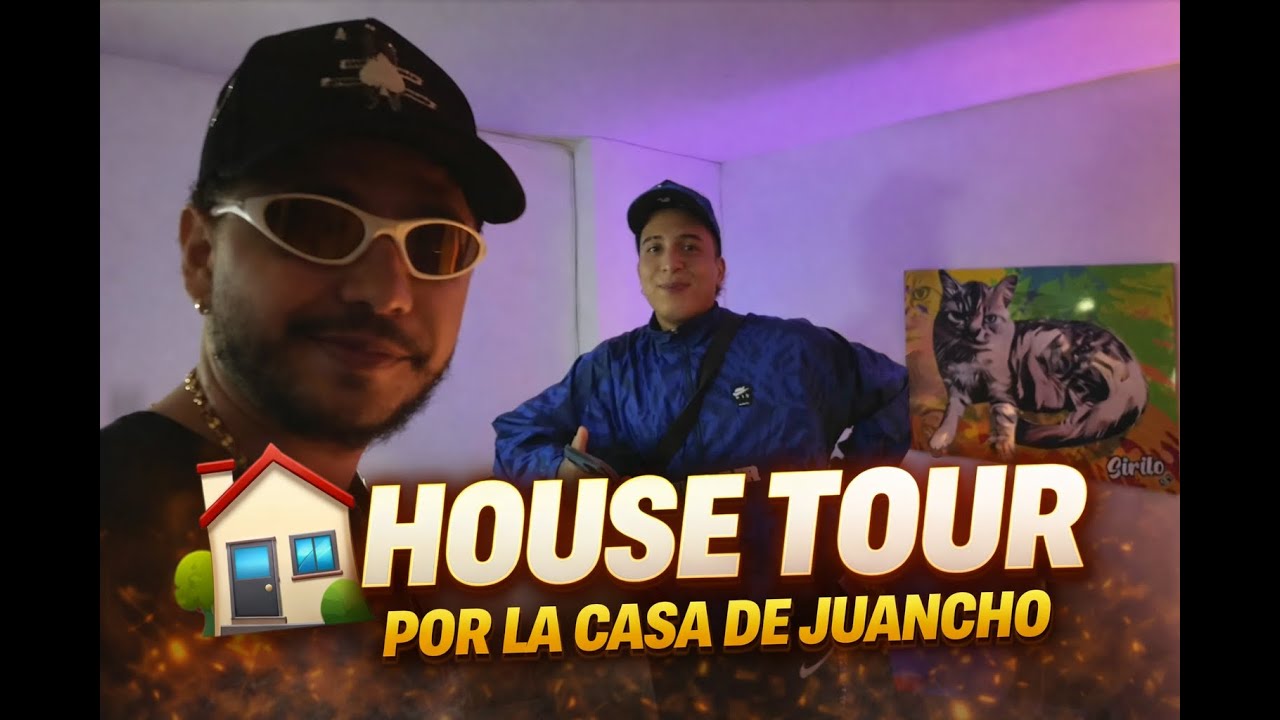 House Tour por la casa de Juanchito 😱 | MrStivenTC