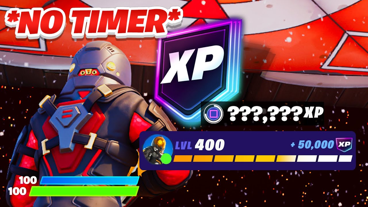 *NEW* WINTERFEST NO TIMER Fortnite XP Map to LEVEL UP FAST in Chapter 7 (OG SEASON 7)