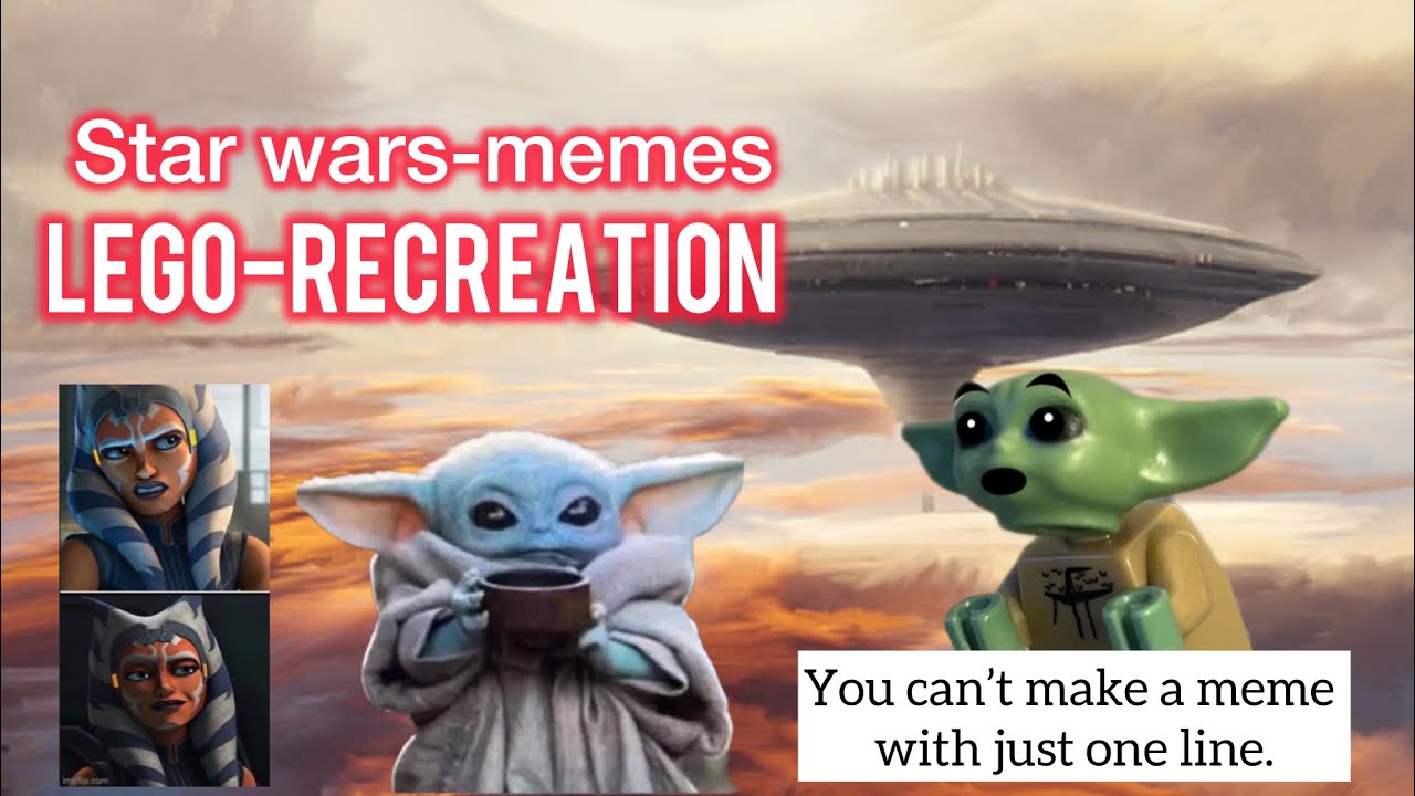 I recreated Star Wars Memes in Lego 