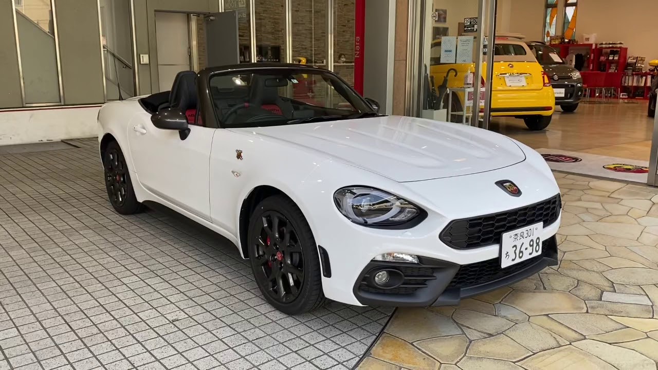 アバルト124スパイダーのご紹介です！