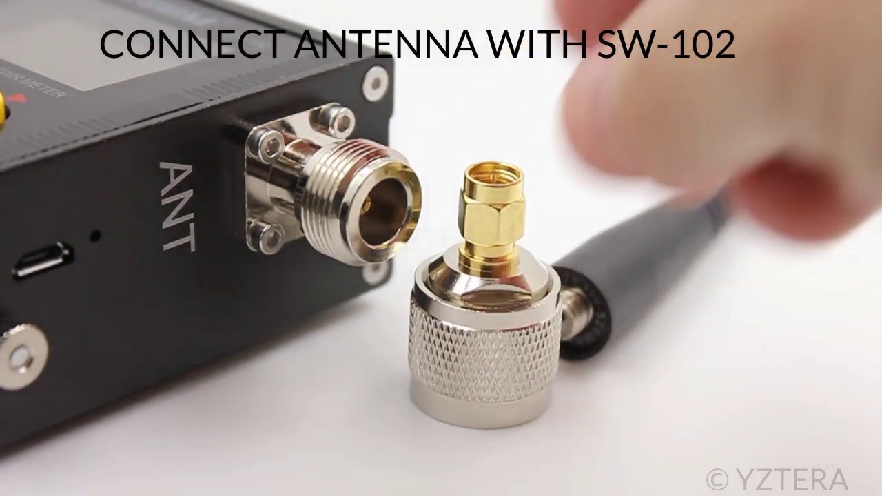 SURECOM SW-102 Digital VHF/UHF Power & SWR Meter for Handheld radio testing 125-520 MHz