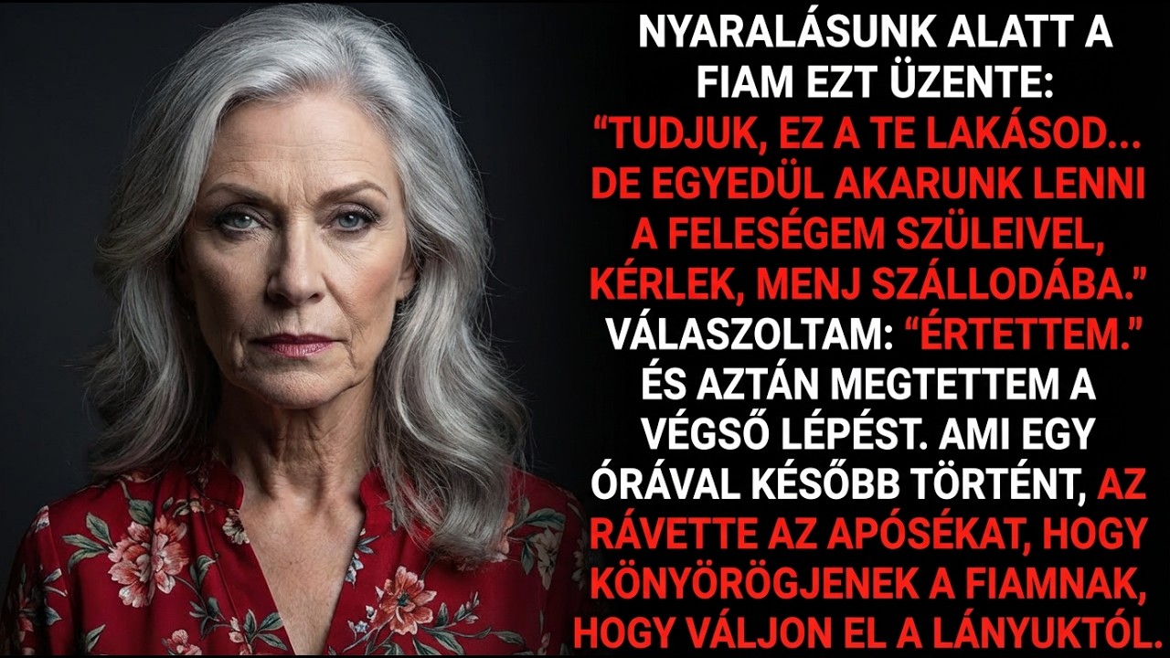 A fiam hotelbe küldött az apósaihoz — egy órával később válást kértek…