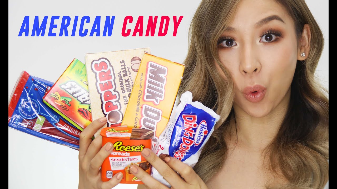Australian Girl Tries American Candy & Snacks | TINA TRIES IT