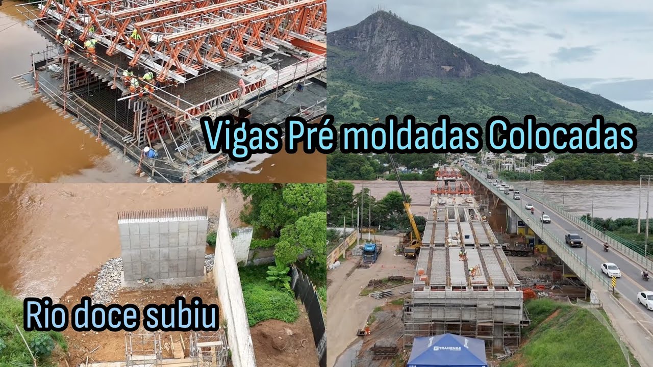 Construção da nova Ponte São Raimundo 