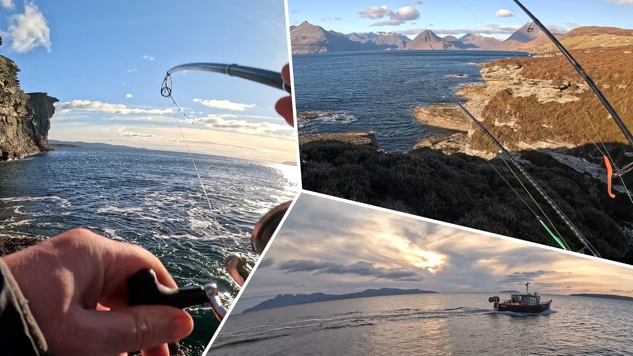 Catching my BIGGEST Pollock on the Isle of Skye!