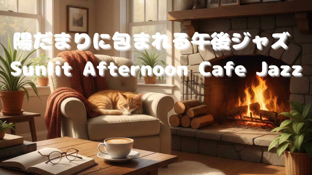 【フリーBGM】陽だまりに包まれる午後ジャズ – Sunlit Afternoon Cafe Jazz（作業・勉強用）