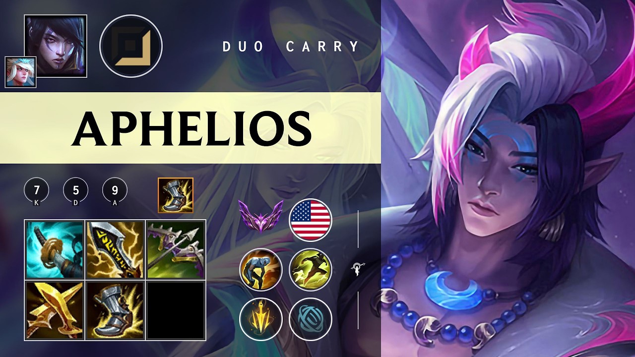 Aphelios ADC vs Yasuo - NA Master Patch 26.03