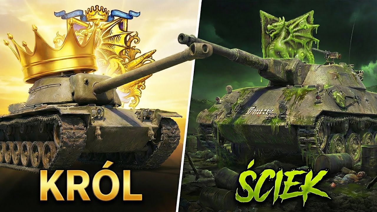 TOP 7 CZOŁGÓW NA NATARCIA - RANKEDY World of Tanks