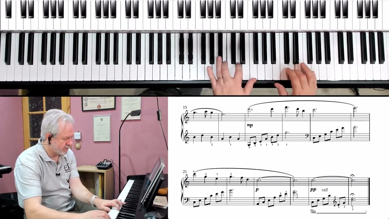 Silent Night from the course 10 Carols Arranged for Beginners for a Ho-Ho-Holiday (Part 2)