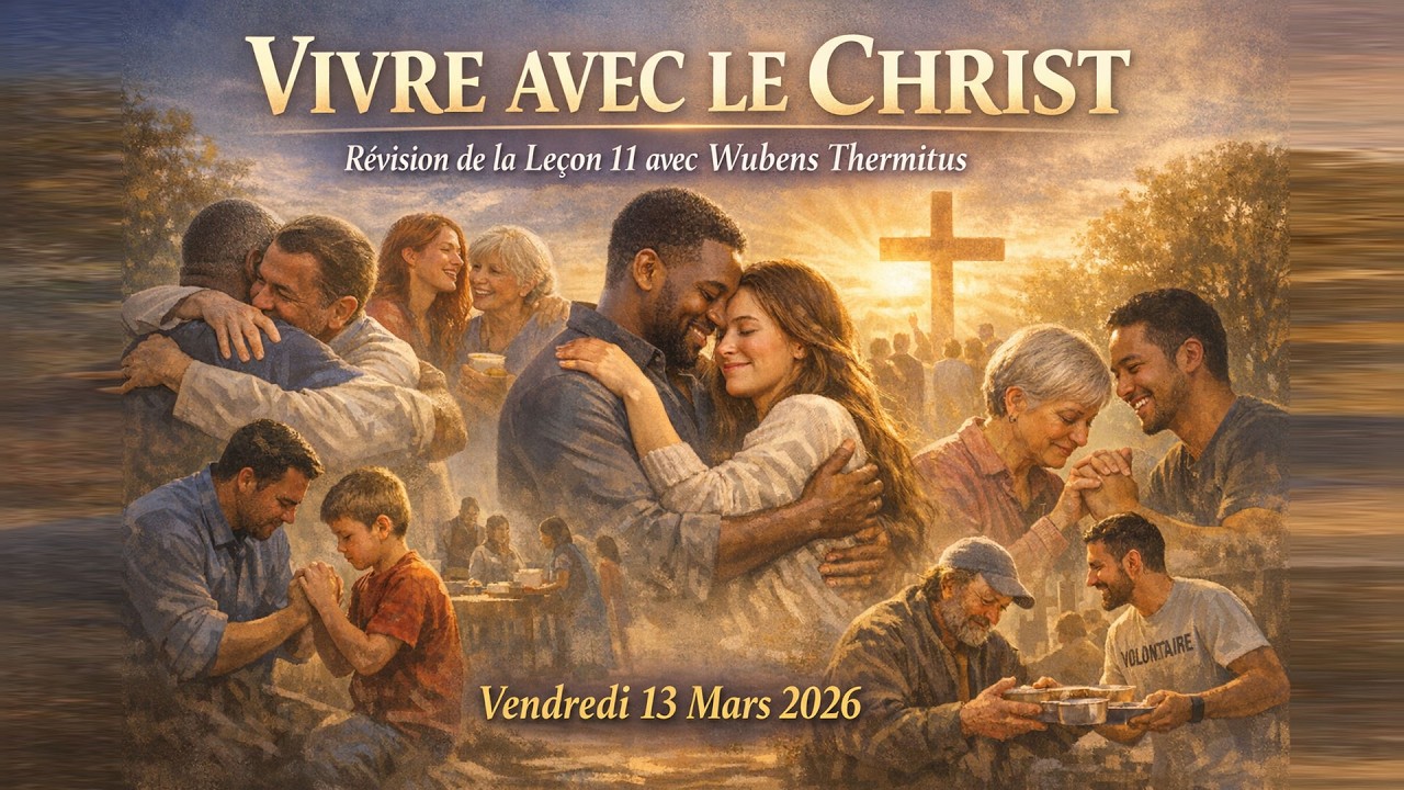 Révision de la Leçon 11: VIVRE AVEC LE CHRIST | Vendredi 13 Mars 2026