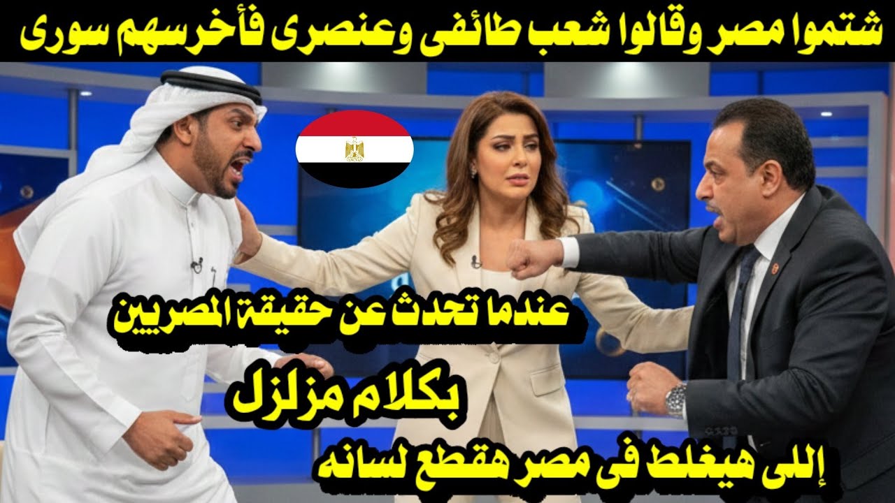 شتموا مصر وقالوا شعب طائفى وعنصرى فأخرسهم سورى عندما تحدث عن حقيقة المصريين بكلام مزلزل 