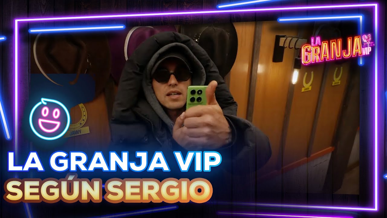 ¡Sergio nos muestra la Granja VIP con un recorrido rápido y divertido! 🤩🌾👀