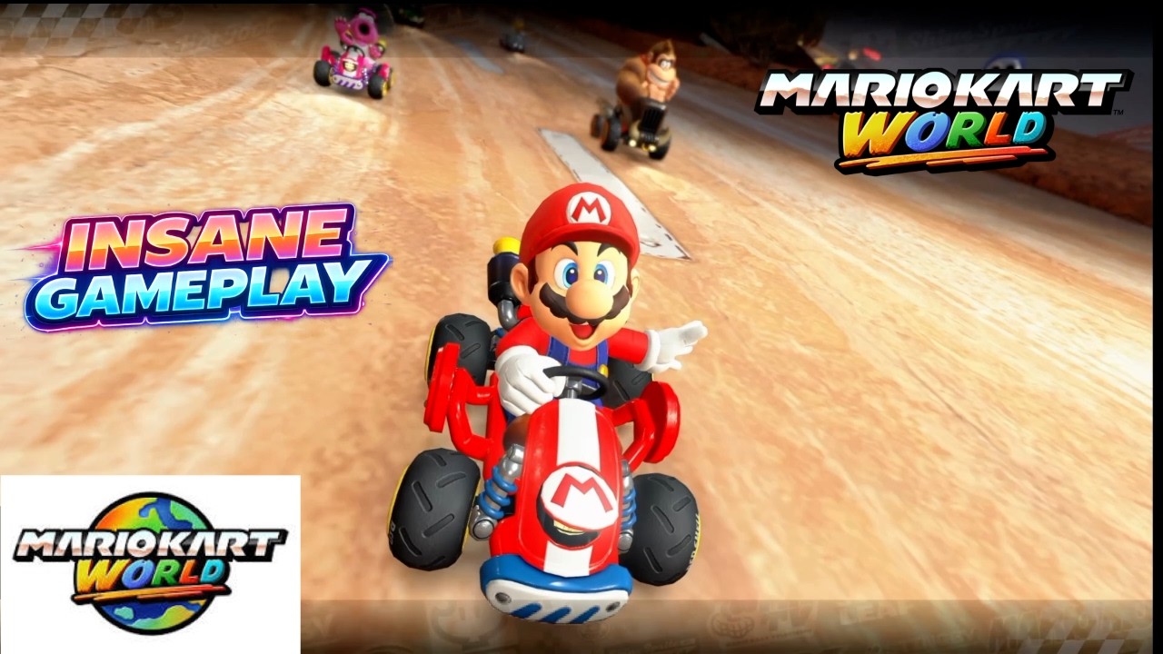 Playing Mario Kart World for Fun 🚗💨 | Gamers World 4U