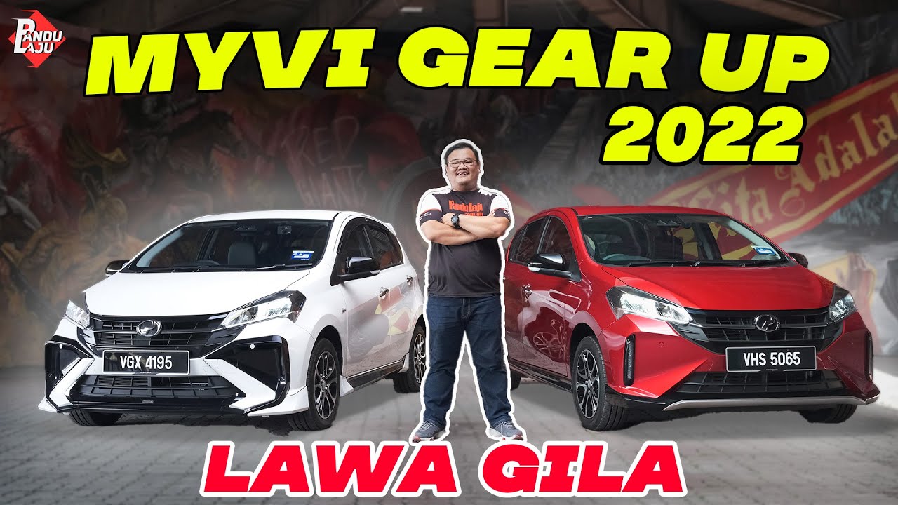 PERODUA MYVI BODYKIT GEAR UP | Nampak Lagi Sado !!