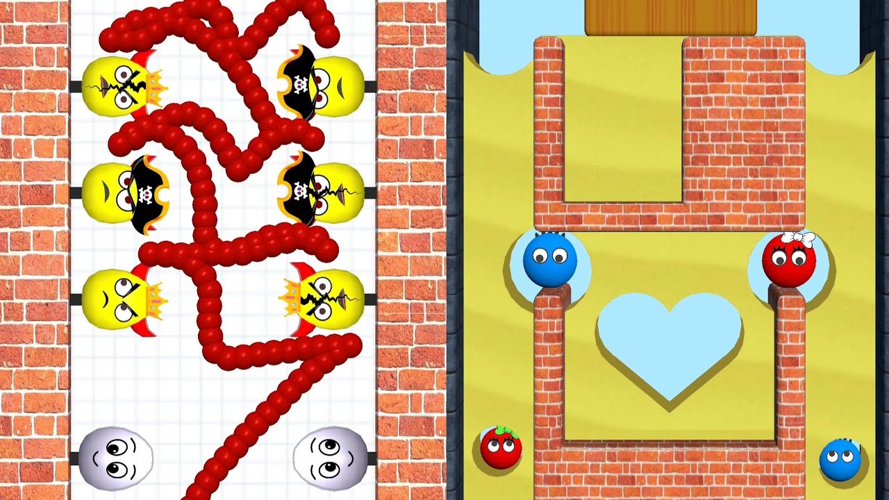 Draw to Smash Vs Lucky Balls | Brain Teaser Speedrun Gameplay Max All Level's #technohackzgames 
