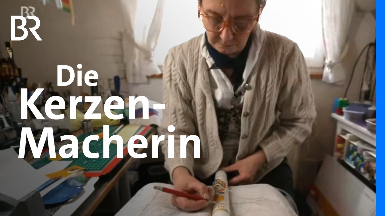 In der Allgäuer Kunststube: Kerzen-Modelliererin Andrea Reiß | Handwerkskunst | BR