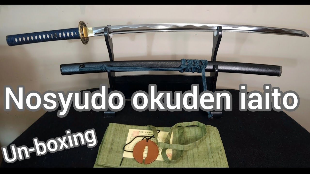 Nosyudo okuden iaito un-boxing!