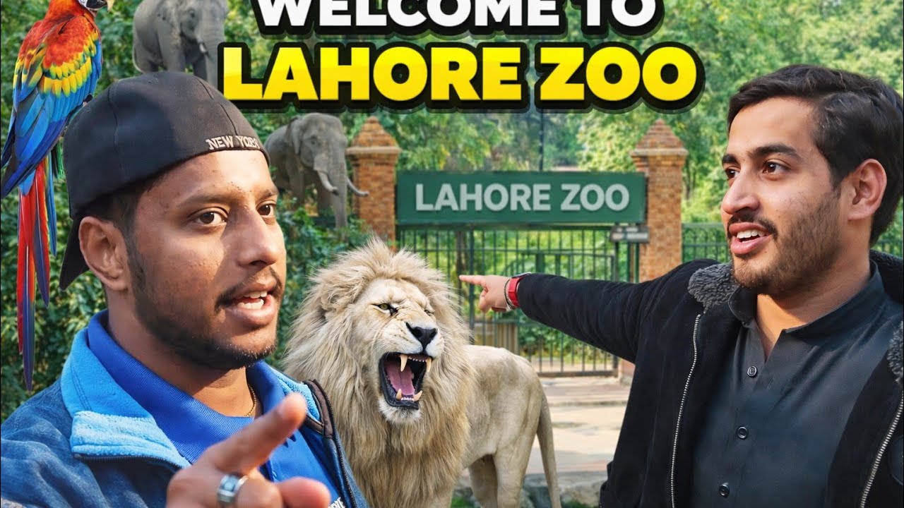 🦁🐘 Lahore Zoo Visit | Full Fun with Animals & Family 🎉
