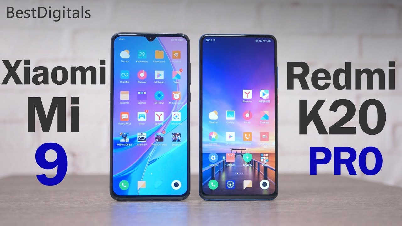 Redmi K20 Pro (Mi 9T Pro) vs Xiaomi Mi 9 - какой выбрать в 2019?