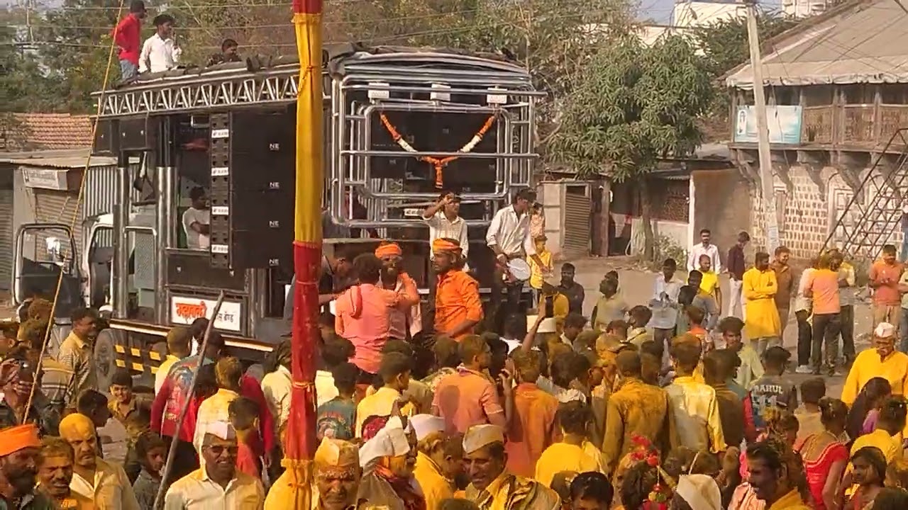 खंडेराव महाराज यात्रा सोग्रस भगव्या कफनी वाला🕺🏼🔥❤️‍🔥💯🥰