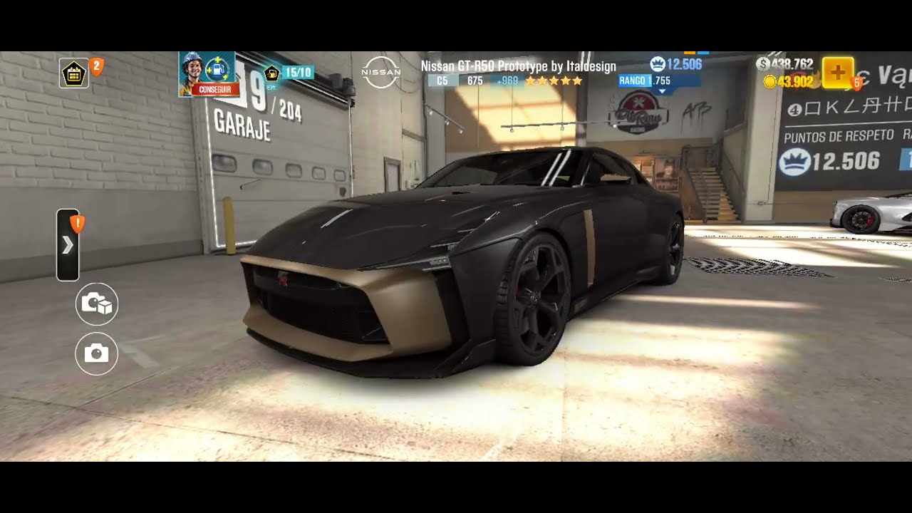 GT R 50 PROTOTYPE BY ITALDESIGN.#2 ROMPE DINAMÓMETRO EN VIVO.CSR2