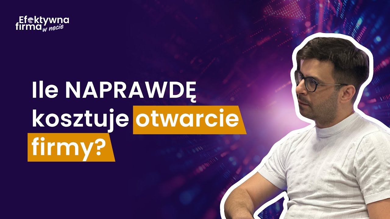 JDG czy spółka? Ile NAPRAWDĘ kosztuje otwarcie firmy? PEŁNE KOSZTY